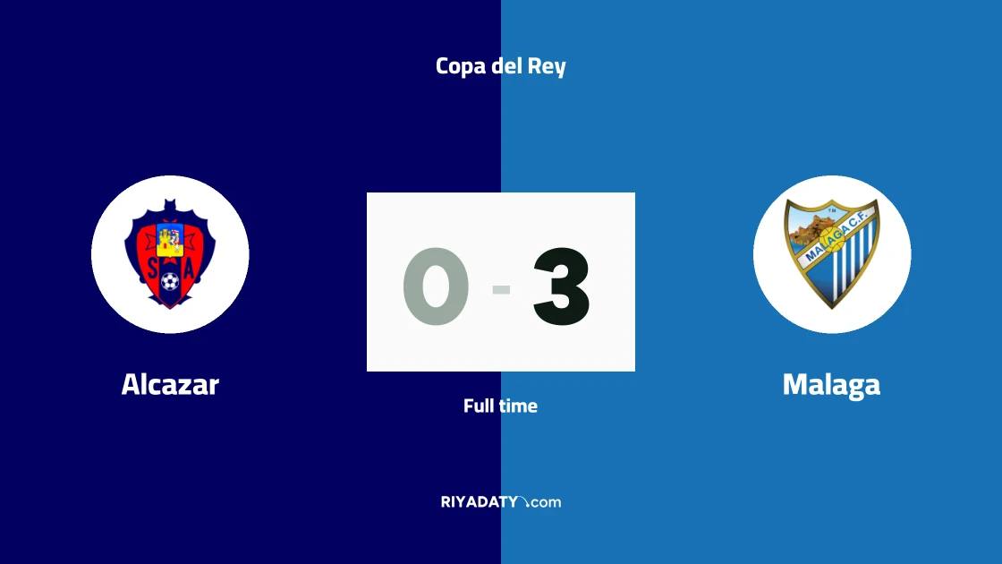 Chupe scores a brace to lead Malaga to victory over Alcazar in the Copa del Rey
