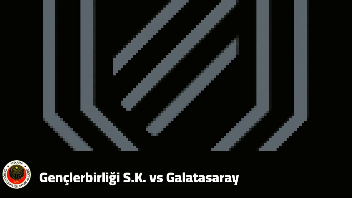 Gençlerbirliği S.K. host Galatasaray in Matchday 8 of the Süper Lig