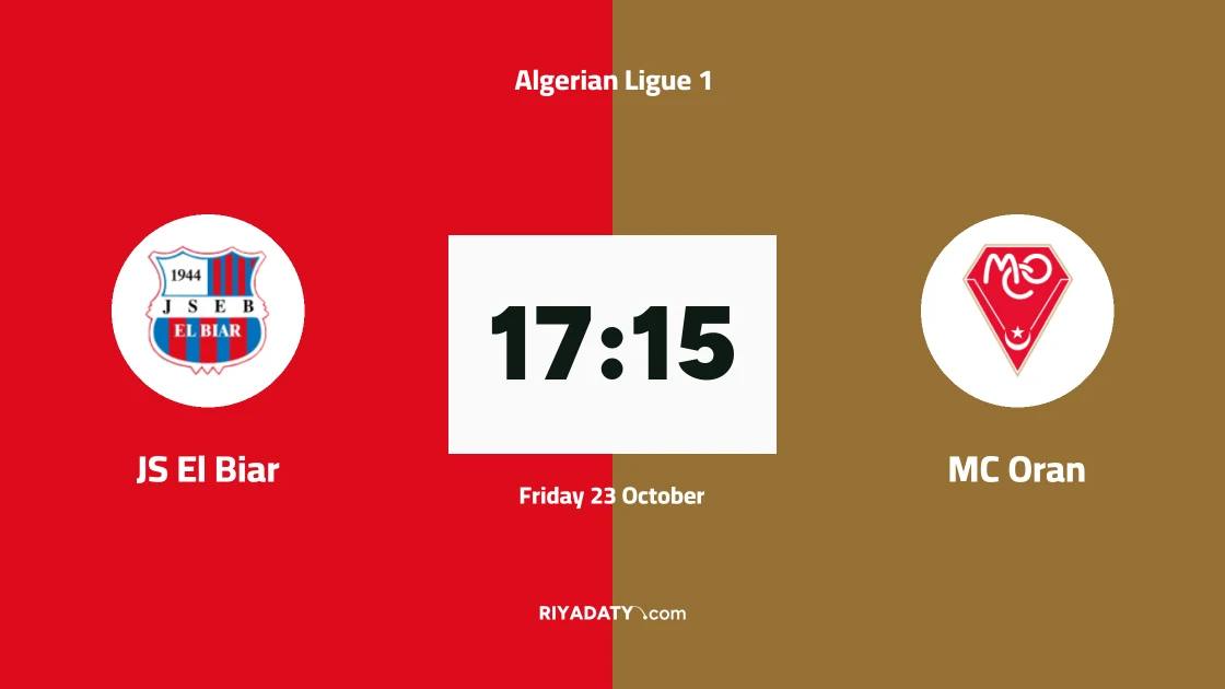 JS El Biar host MC Oran in Matchday 7 of the Algerian League