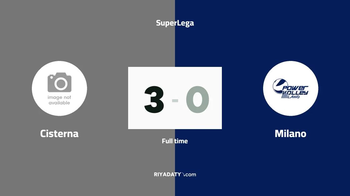 Cisterna beat Milano 3-0 in matchday one of SuperLega Volleyball