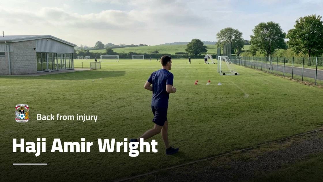 Wright returns to Coventry squad after muscle injury absence