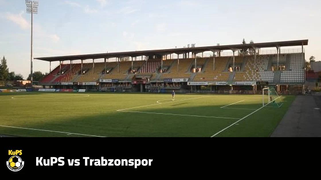 KuPS host Trabzonspor in first round of league phase of Europa Conference League