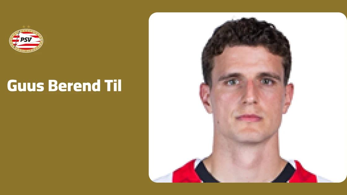 Guus Berend Til scores his fifth goal this season in PSV Eindhoven's draw with Feyenoord