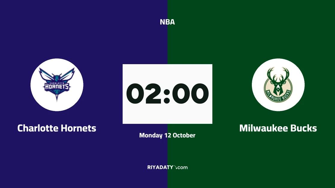 Charlotte Hornets host Milwaukee Bucks in the NBA
