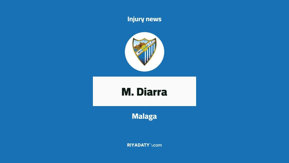 Calf muscle injury rules Diarra out for Malaga