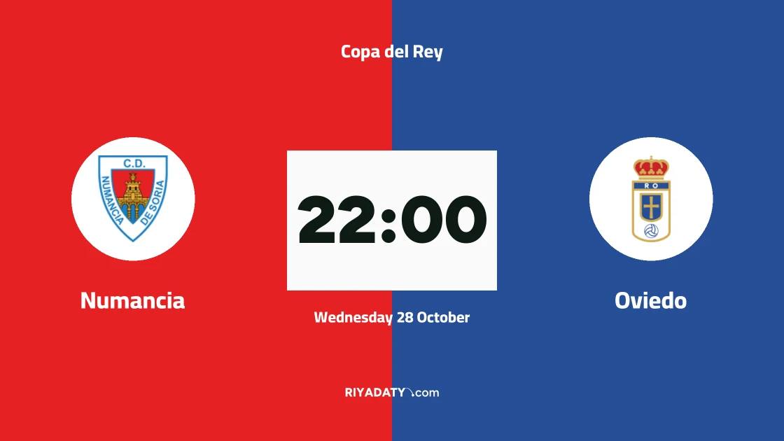 Numancia host Oviedo in the first round of the Copa del Rey