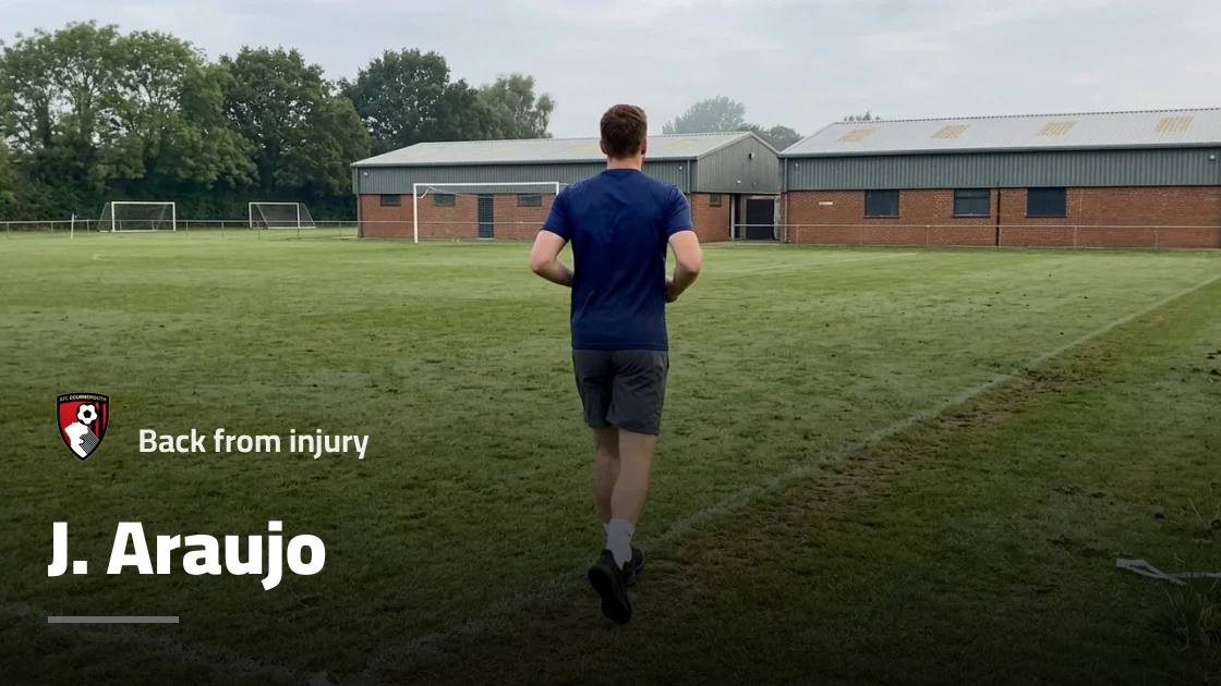 Araujo returns to Bournemouth squad after recovering from thigh injury