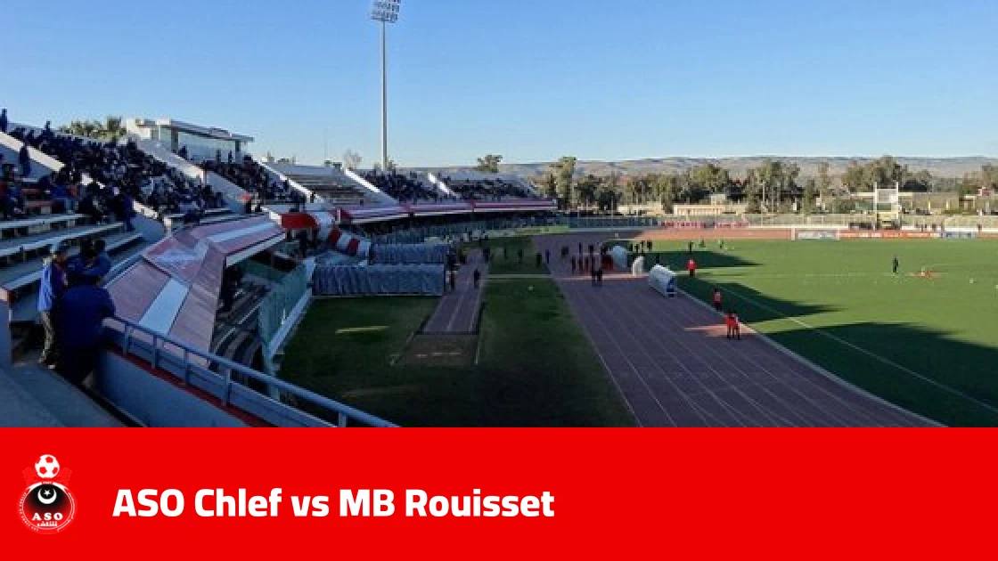 ASO Chlef to host MB Rouisset in matchday 7 of the Algerian Ligue 1