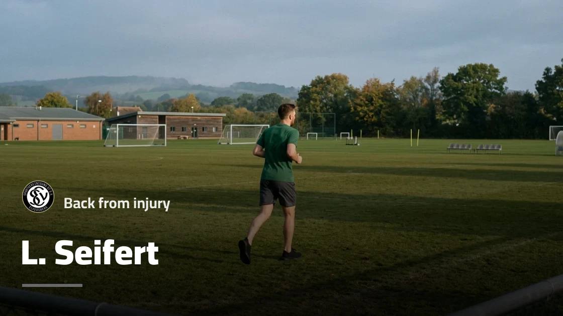 Seifert returns to SV Elversberg squad after recovering from ankle injury