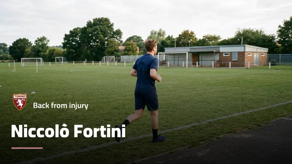 Fortini returns to training with Torino after recovering from thigh injury