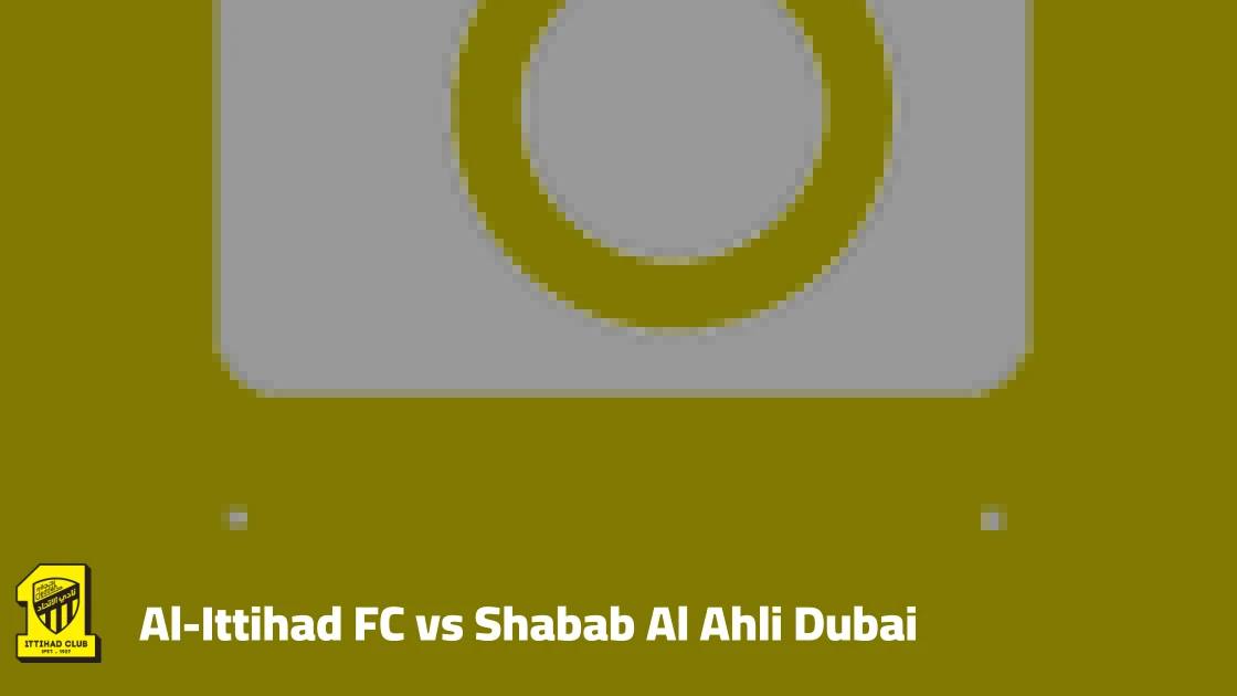 Al-Ittihad to host Shabab Al Ahli in matchday two of the AFC Champions League Elite