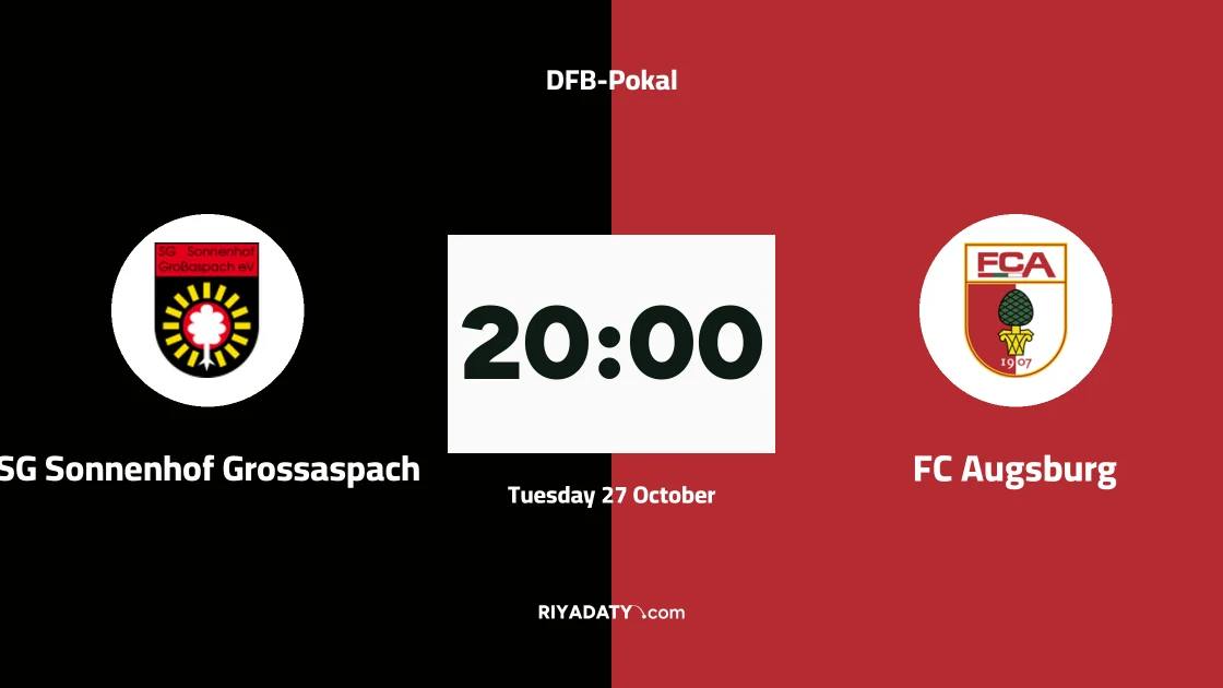 SG Sonnenhof Grossaspach to face FC Augsburg in DFB-Pokal round of 32