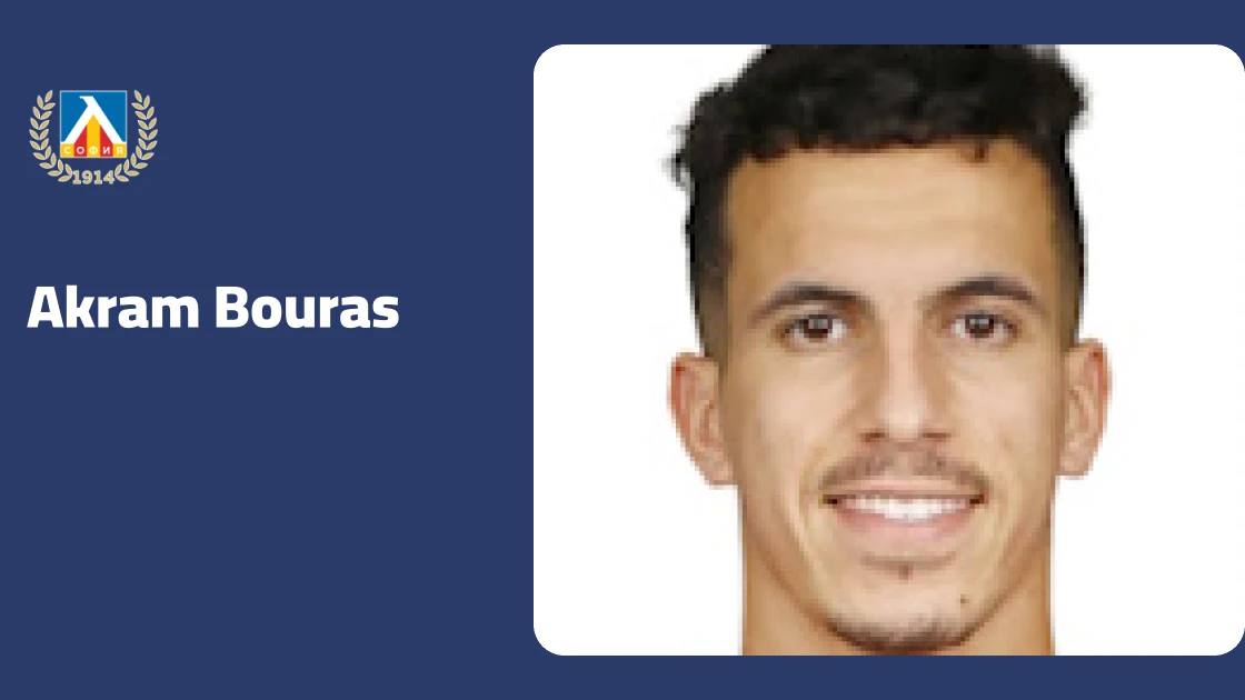 Akram Bouras returns to fitness with Levski Sofia after muscle injury