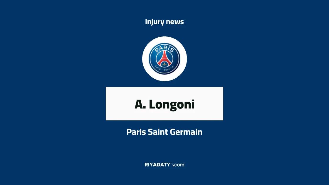 Longoni out of Paris Saint Germain squad due to injury
