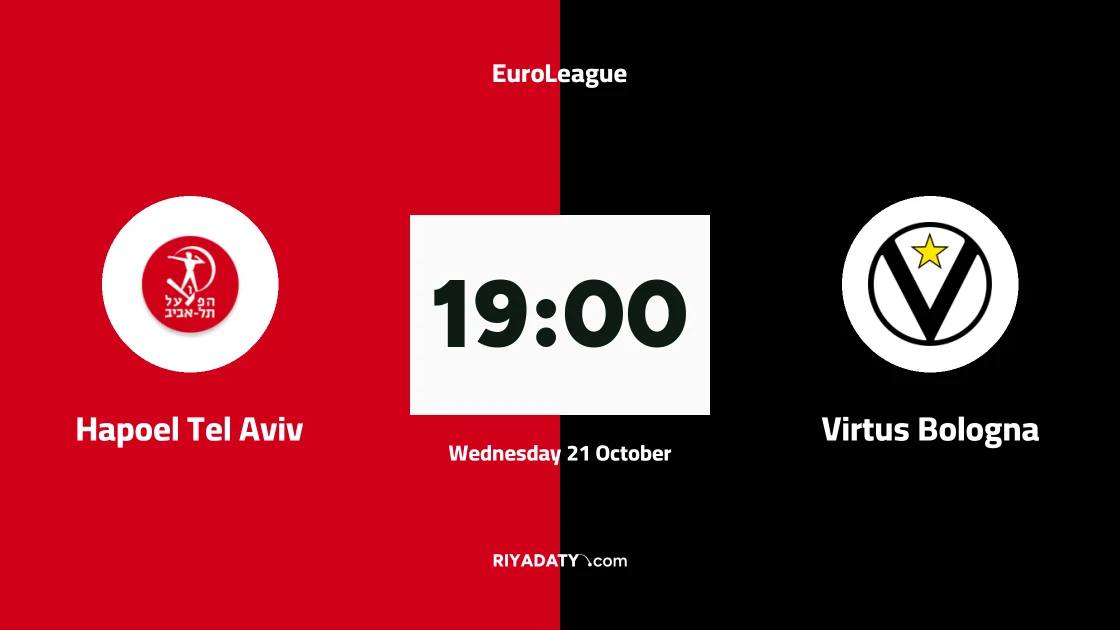 Hapoel Tel Aviv host Virtus Bologna in Round 7 of EuroLeague