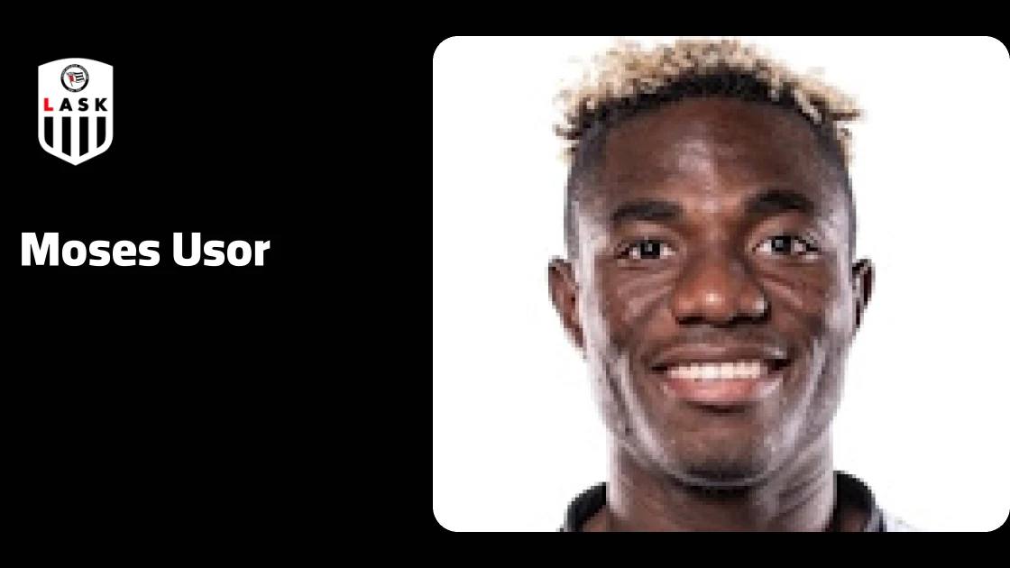 Moses Usor returns to fitness with Lask Linz after recovering from shoulder injury