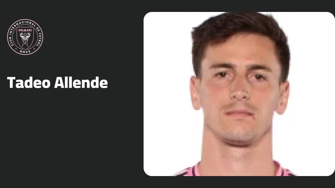 Allende recovers from knee injury and returns to Inter Miami squad