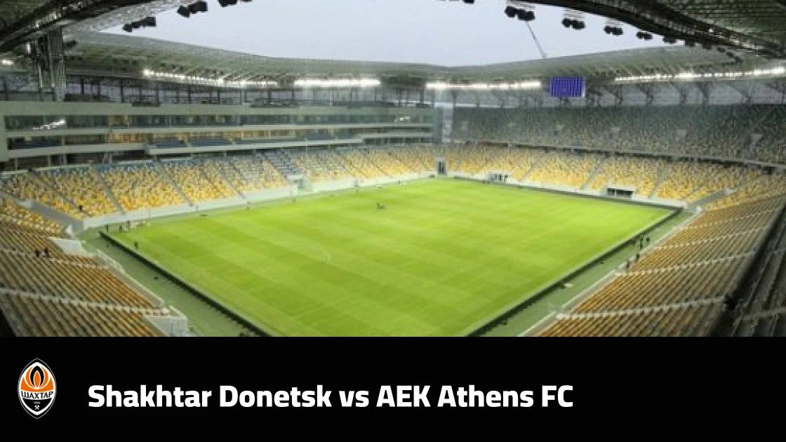 Shakhtar Donetsk come from behind to beat AEK Athens 3-1 in Champions League
