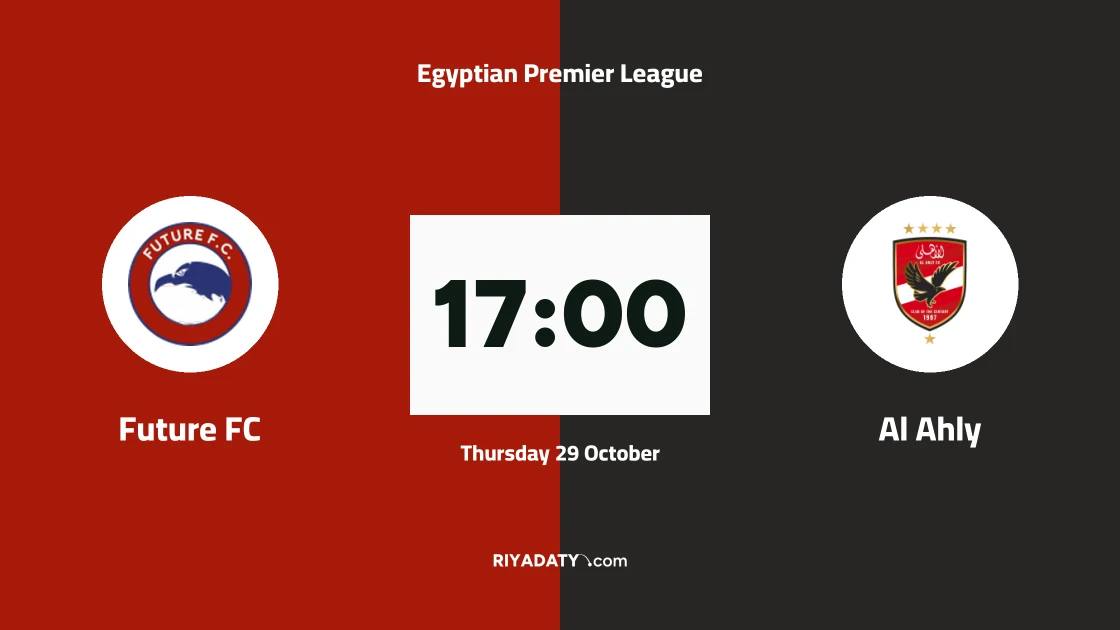 Future FC host Al Ahly in Matchday 8 of the Egyptian Premier League