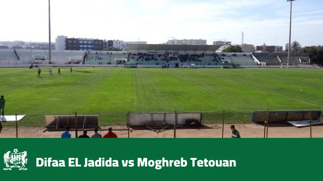 Difaa EL Jadida host Moghreb Tetouan in Round 4 of Botola Pro