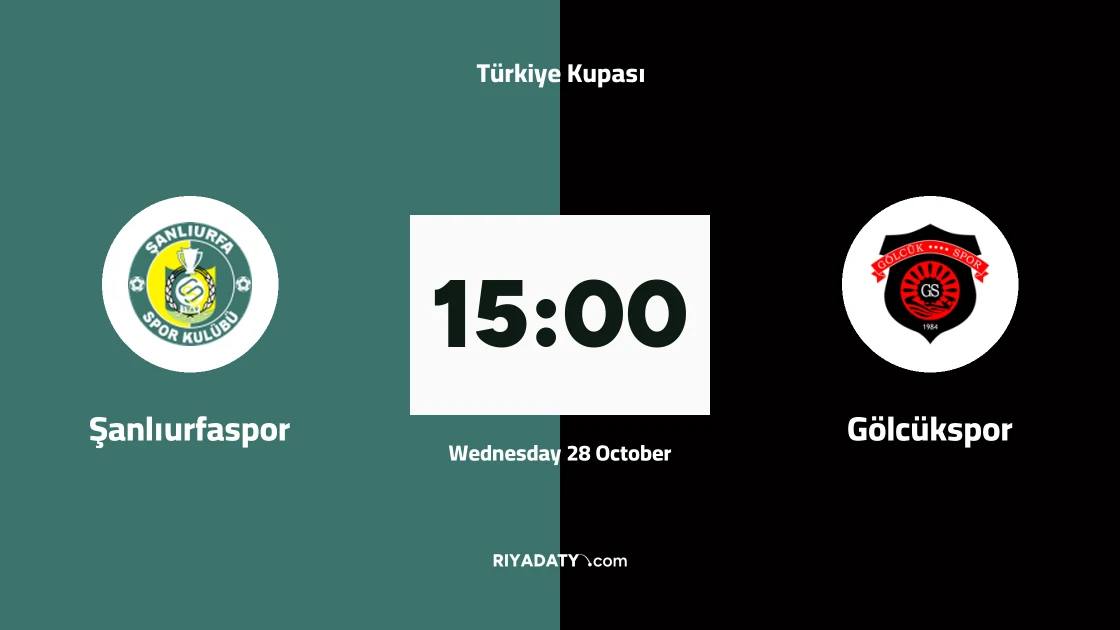 Şanlıurfaspor host Gölcükspor in the third round of Türkiye Kupası