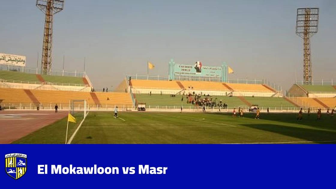 El Mokawloon and Masr draw 1-1 in Egyptian Premier League