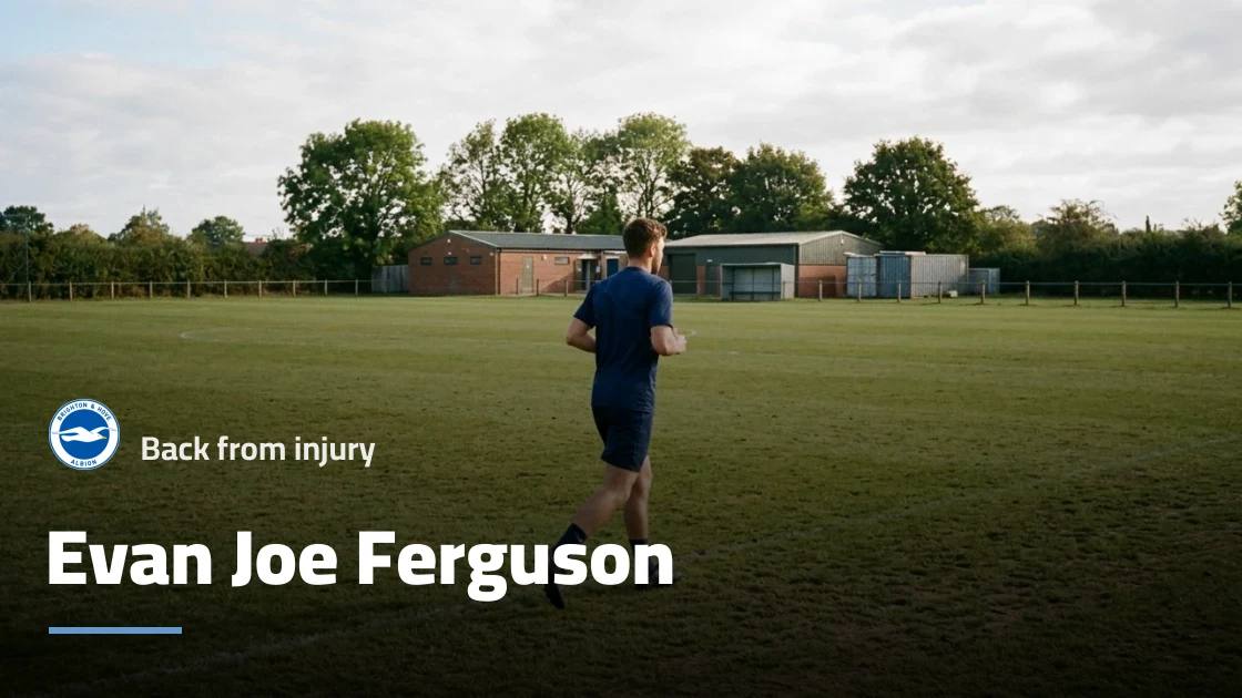 Ferguson returns to Brighton squad after ankle injury absence