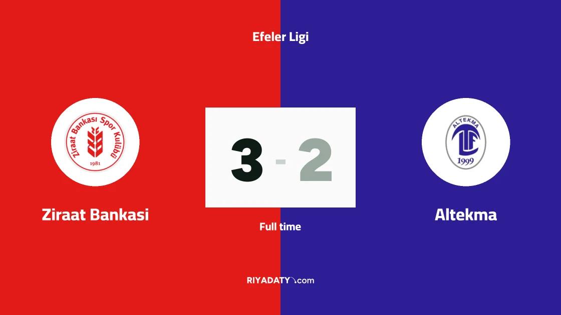 Ziraat Bankasi beats Altekma 3-2 in Round 2 of Efeler Ligi