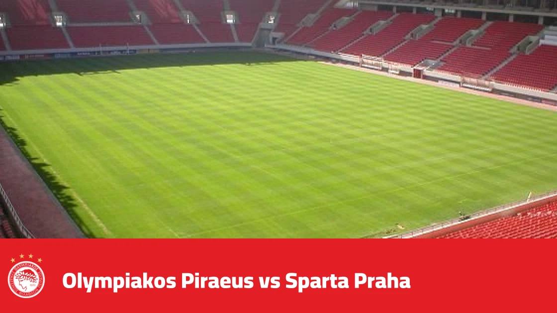Olympiakos beat Sparta Praha 1-0 in the Europa League