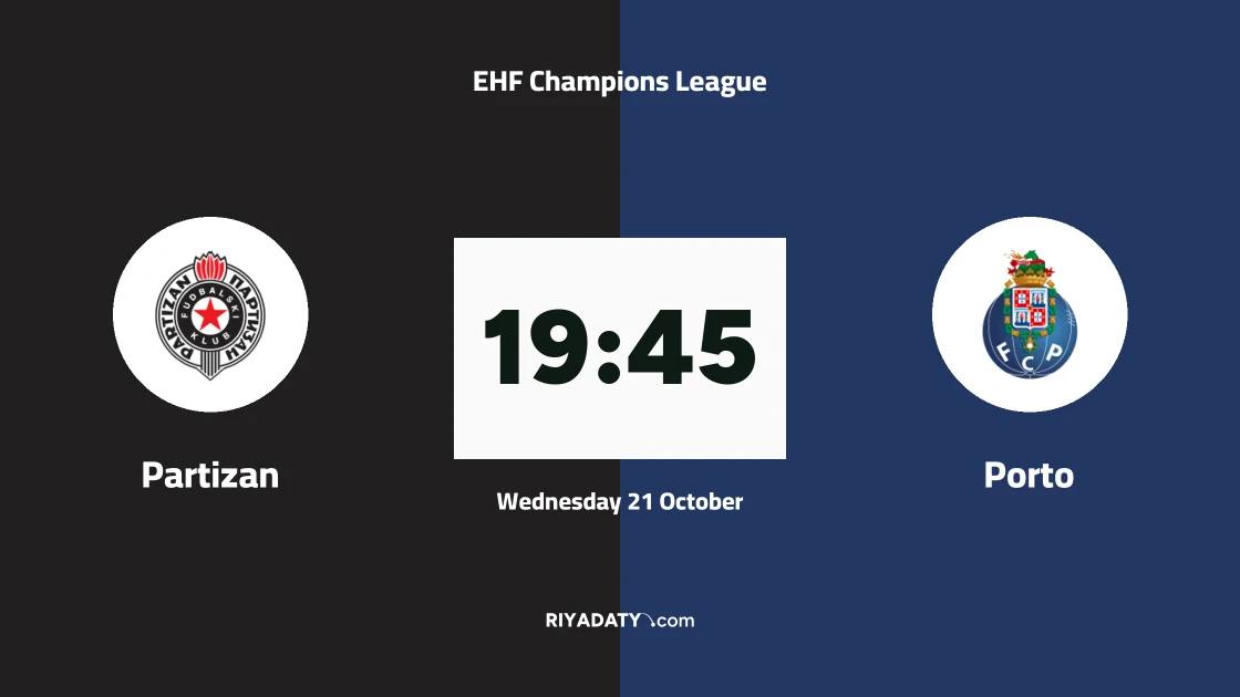 Partizan host Porto in Round 5 of the EHF Champions League