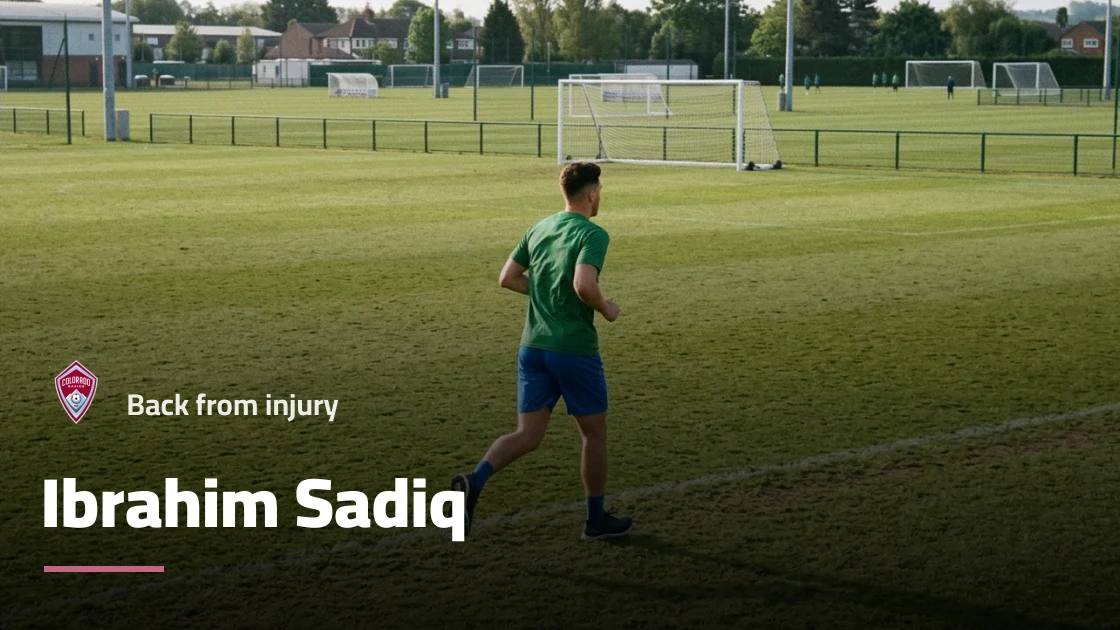 Ibrahim Sadiq returns to the squad after short injury absence