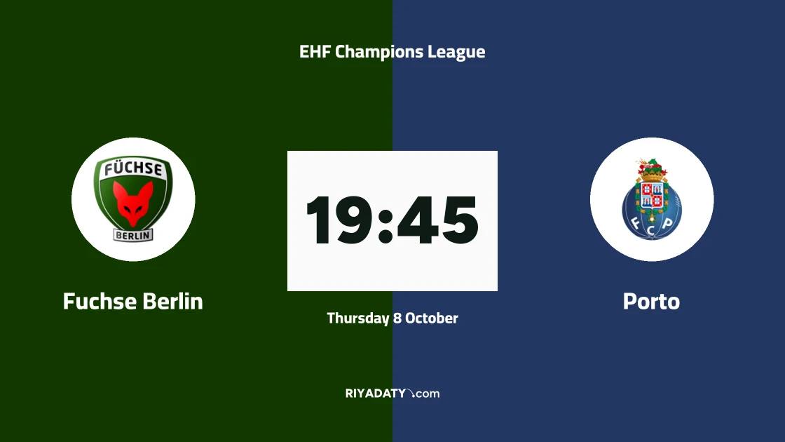 Fuchse Berlin host Porto in matchday three of the EHF Champions League