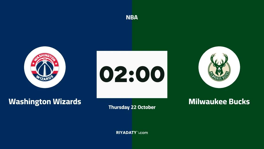 Washington Wizards host Milwaukee Bucks in the NBA