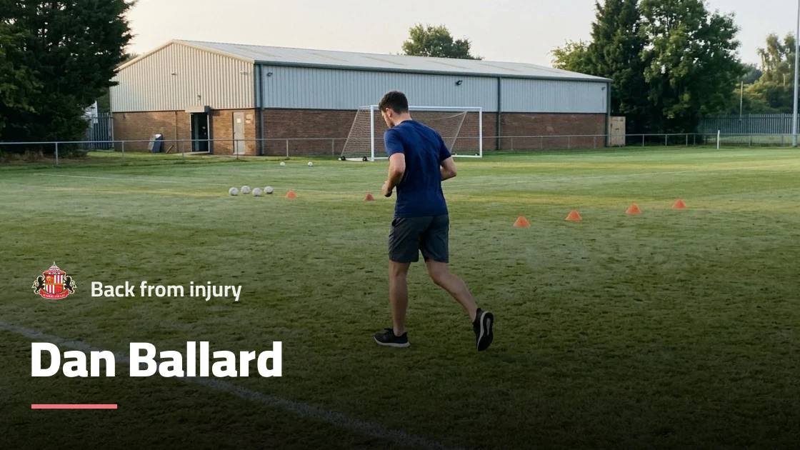 Dan Ballard returns to Sunderland squad after recovering from muscle injury