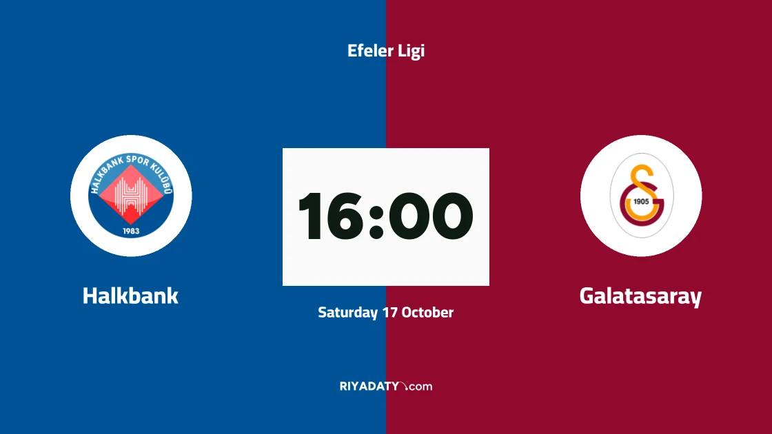 Halkbank to host Galatasaray in first round of Efeler Ligi volleyball