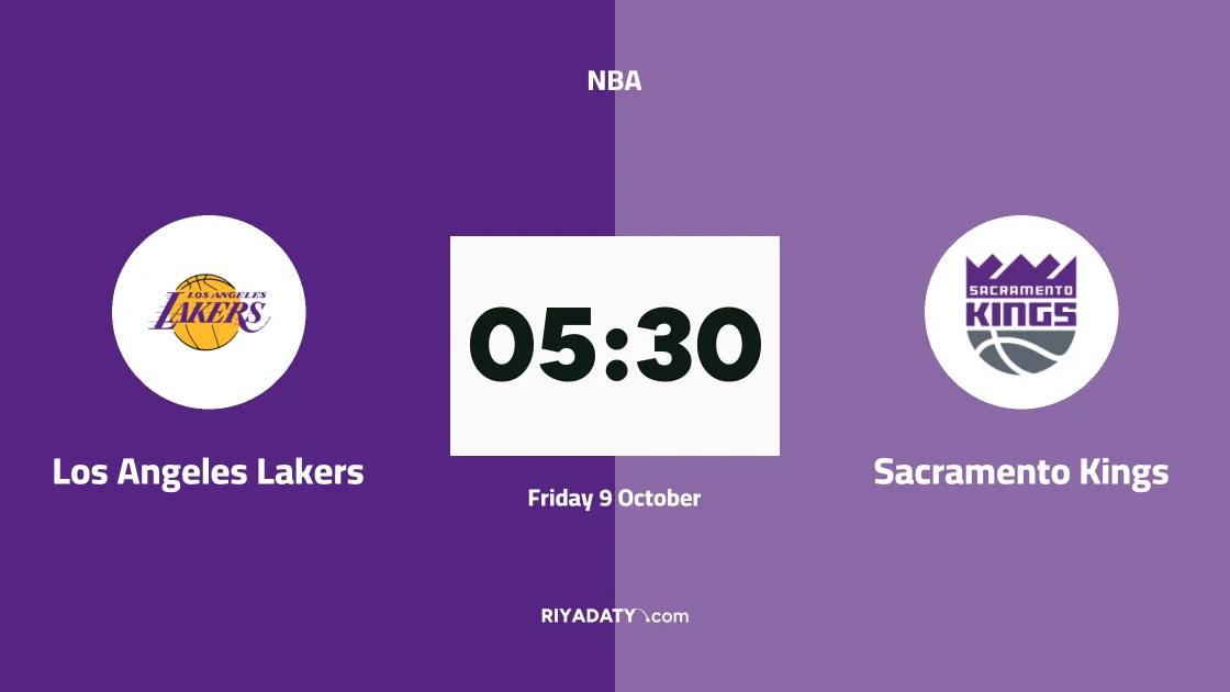 Los Angeles Lakers to host Sacramento Kings in the NBA