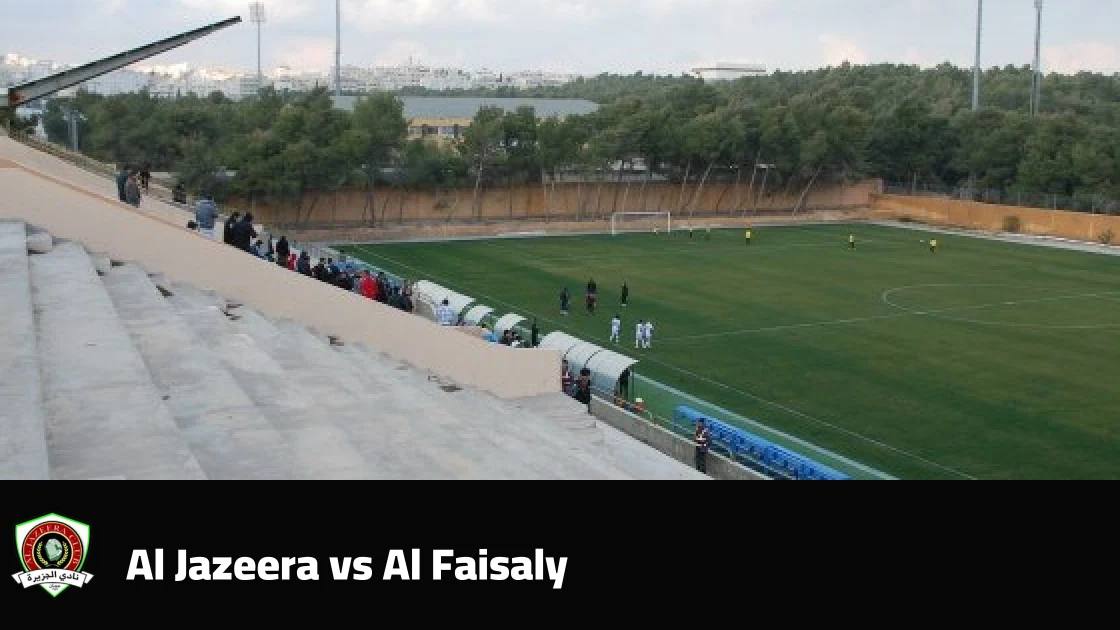 Al Jazeera host Al Faisaly in Round 6 of Jordanian Pro League