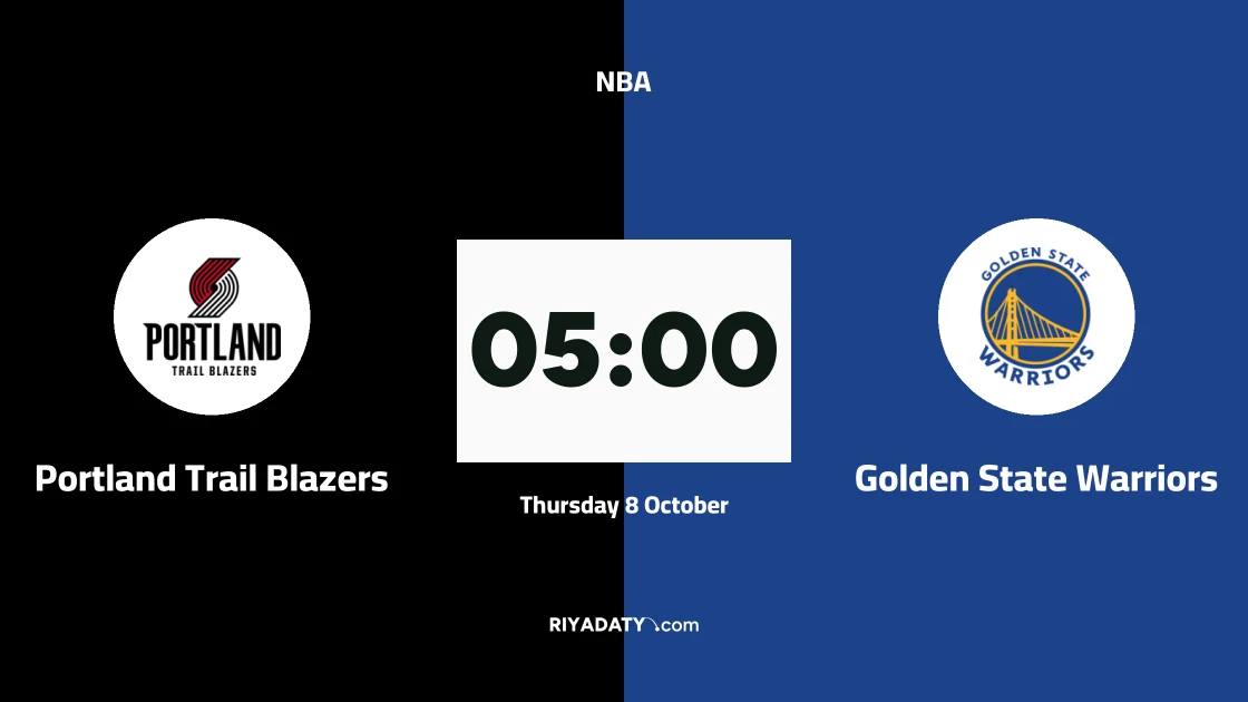 Portland Trail Blazers to host Golden State Warriors in the NBA