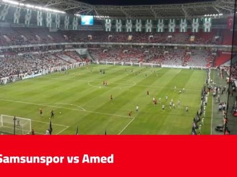 Absences in Samsunspor and Amed squads ahead of Matchday 9 clash in Turkish league