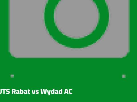 UTS Rabat host Wydad AC in Round 5 of the Moroccan Botola Pro