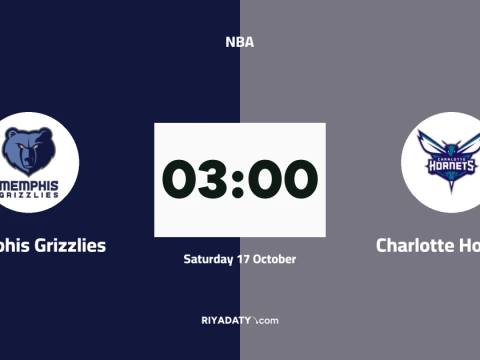 Memphis Grizzlies host Charlotte Hornets in NBA